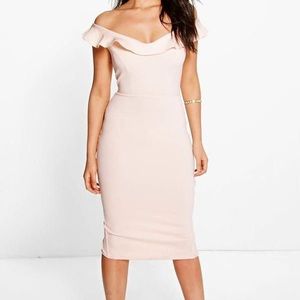 Boohoo Anne Frill Dress
